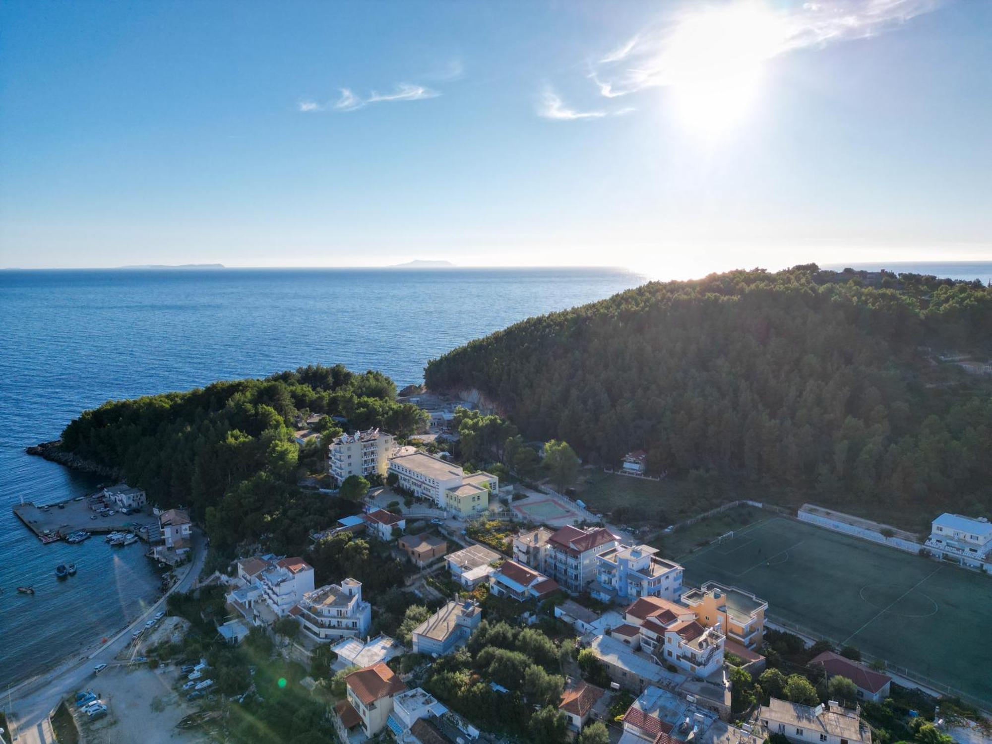 Appartamento Ionian Seaview Himare Esterno foto