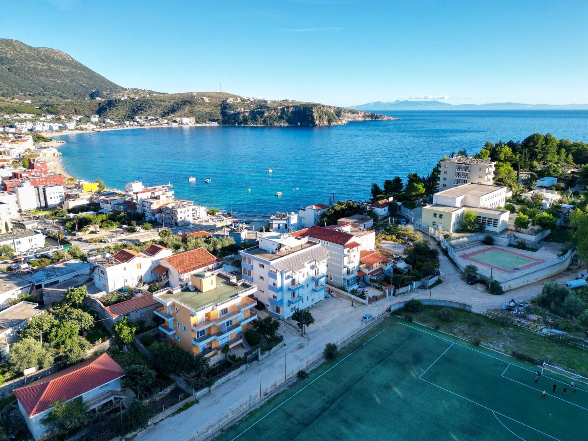 Appartamento Ionian Seaview Himare Esterno foto