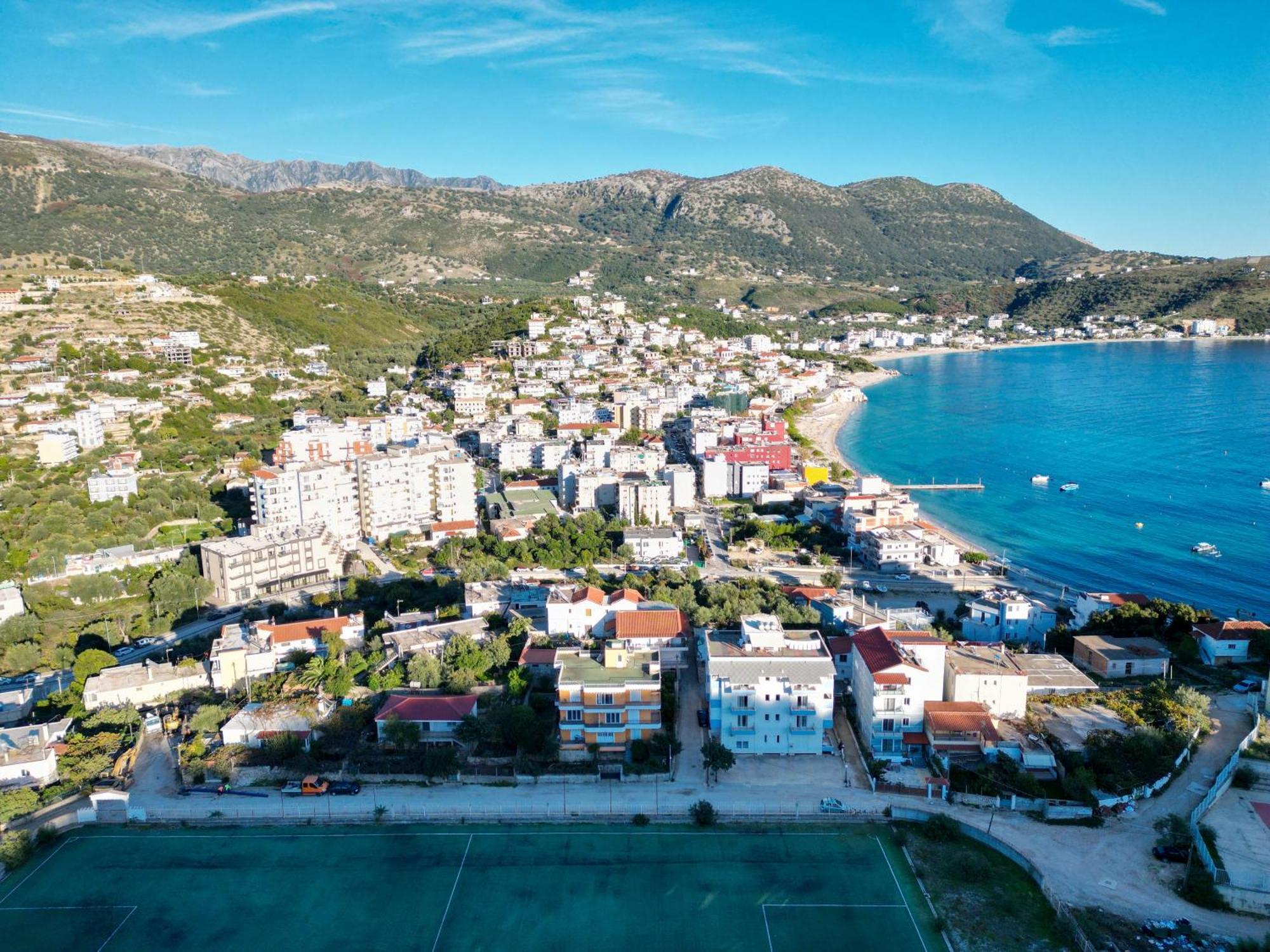 Appartamento Ionian Seaview Himare Esterno foto